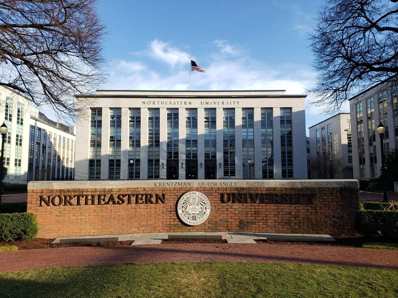 美国东北大学校园
